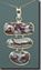 Paul Bunyan Plume Agate Pendant