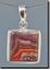 Mexican Crazy Lace Agate Pendant