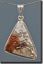 Mexican Crazy Lace Agate Pendant