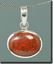 Dinosaur Bone Silver Pendant