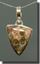 Birdseye Rhyolite Silver Pendant