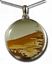 Owyhee LED Picture Jasper Silver Pendant