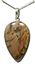 Oregon Morrisonite Jasper Silver Pendant