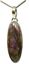 Horse Canyon Moss Agate Silver Pendant