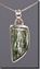 Seraphinite Silver Pendant