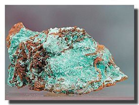 Rare  Mineral Specimen Aurichalcite Mexico