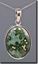 Silver Pendant set with the gemstone Madagascar Ocean Jasper