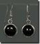 Black Onyx Sterling Earrings