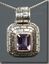 Silver Amethyst Pendant