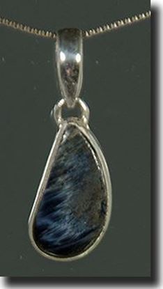 Pietersite Silver Pendant