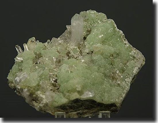 Prehnite & Quartz Mineral Specimen from Pakistan