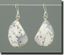 Silver Earrings made with Denio Dendritic Agate Denio Dendriric Agate Earrings