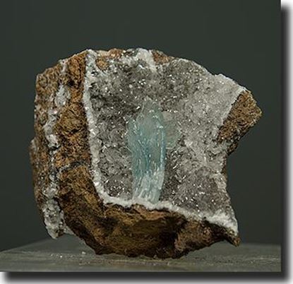 Blue Barite Crystals
